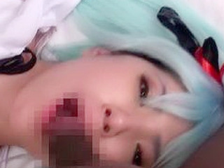 Sensual Nippon Orgy with Multiple Hatsune Miku Cosplayers Concluding with Creamy Desserts